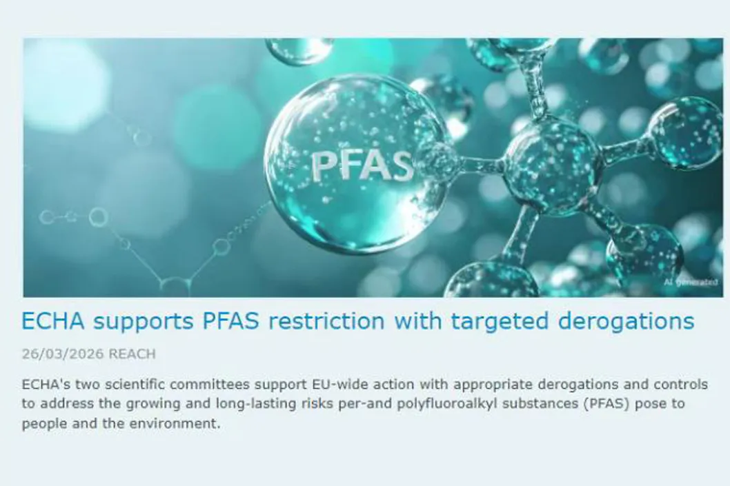 ECHA Officially Supports EU-Wide Restriction on PFAS | Huak Testing Interprets the Latest Compliance Trends